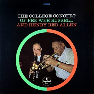 THE COLLEGE CONCERT OF PEE WEE RUSSELL Original盤