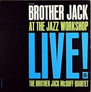 JACK McDUFF / LIVE AT THE JAZZ WORKSHOP Original