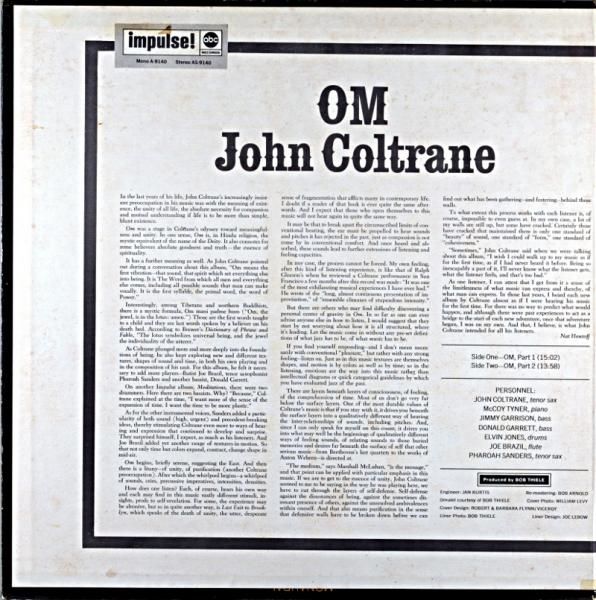 JOHN COLTRANE OM JOHN COLTRANE Us盤 - JAZZCAT-RECORD JOHN COLTRANE OM JOHN COLTRANE Us盤 - JAZZCAT-RECORD