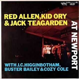 HENRY RED ALLEN KID ORY  JACK TEAGARDEN AT NEWPORT