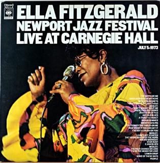 ELLA FITZGERALD NEWPORT JAZZ FESTIVAL LIVE AT CARNEGIE HOLL