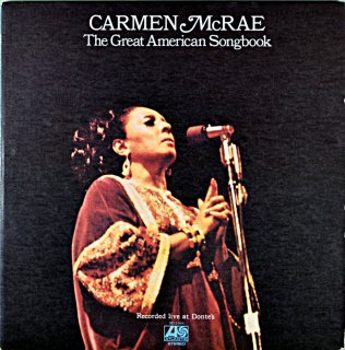 CARMEN McRAE THE GREAT AMERICAN SONGBOOK Us