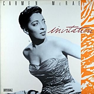 CARMEN McRAE INVITAION Denmark