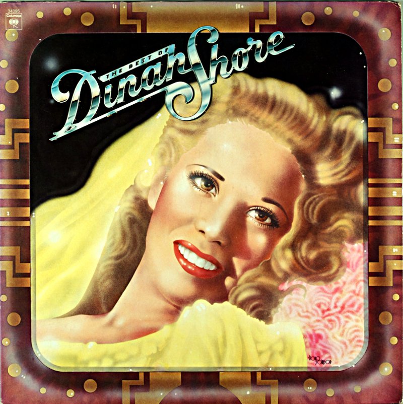 THE BEST OF DINAH SHORE Us盤 - JAZZCAT-RECORD