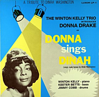 DONNA DRAKE SINGS DINAH WITH WYNTON KELLY TRIO Spanish盤