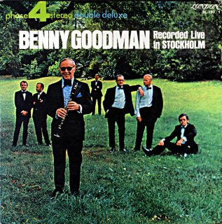 BENNY GOODMAN RECORDING LIVE IN STOCKHOLM 2