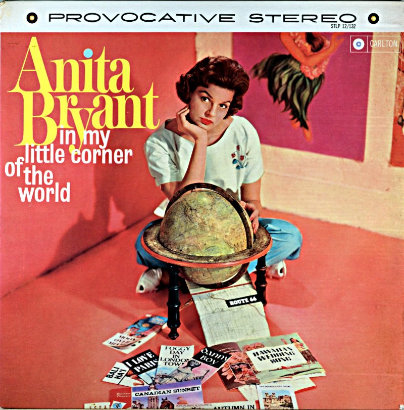 ANITA BRYANT IN MY LITTLE CORNER OF THE WORLD Original盤 - JAZZCAT-RECORD