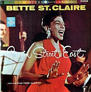 BETTY ST. CLAIRE AT BASIN STREET EAST (Fresh sound)