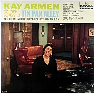 KAY ARMEN GOLDEN SONGS OF TIN PAN ALLEY