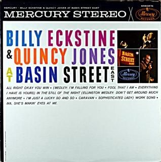 BILLY ECKSTINE  QUINCY JONES AT BASIN STREET EAST