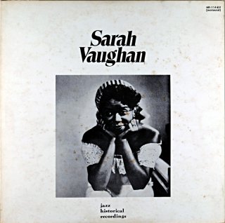 SARAH VAUGHAN With Bud Powell Dizzy Gilespie Charlie Parker