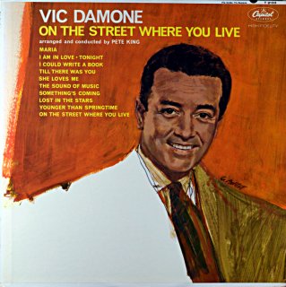 VIC DAMONE ON THE STREET WHERE YOU LIVE