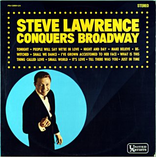 STEVE LAWRENCE CONQUERS BROADWAY