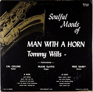 SOULFUL MOODS OF MAN WITH A HORN TOMMY WILLS Us