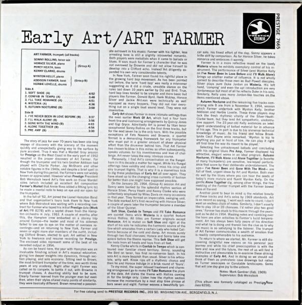 オリジナル盤　Art Farmer / Art Art Farmer with Joe Henderson – Yama – Vinyl (Gatefold, LP