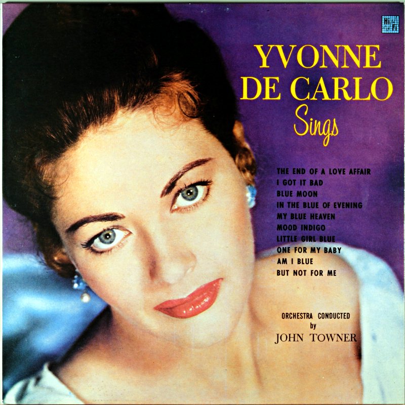 YVONNE　CARLO　Us盤　DE　SINGS　JAZZCAT-RECORD