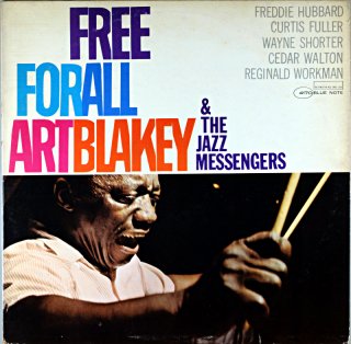 FREE FORALL ART BLAKEY & THE JAZZ MESSENGERS Original