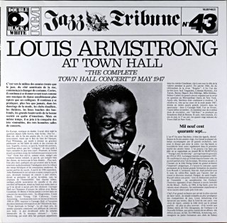 LOUIS ARMSTRONG AT TOWN HALL THE COMPLETE France盤 ２枚組