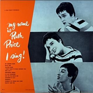 MY NAME IS RUTH PRICE... I SING 