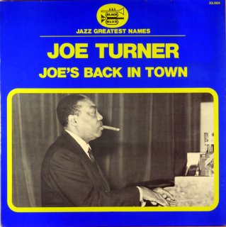 JOE TURNER JOE'S BACK IN TOWN France盤