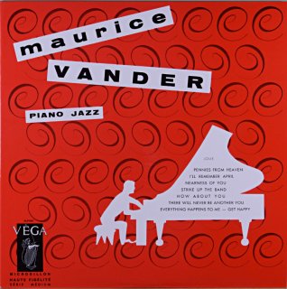 MAURICE VANDER PIANO JAZZ 10inch盤