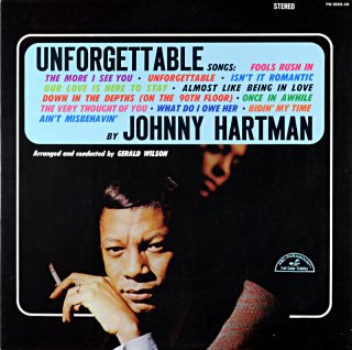 UNFORGETTABLE JOHNNY HARTMAN