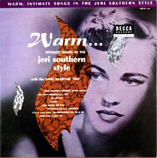 WARM・・・INTIMATE SONGS IN THE JERI SOUTHERN STYLE 10inch盤