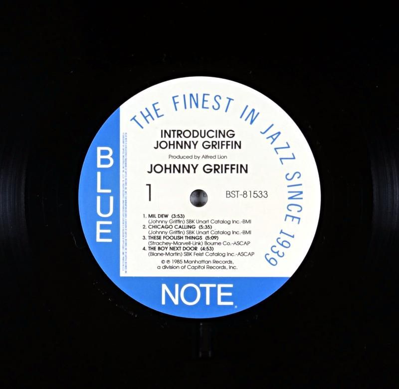 シ*ン様 introducing JOHNNY GRIFFIN レコード オリジ JOHNNY GRIFFIN / Introducing | レコード買取【総合No.1】無料