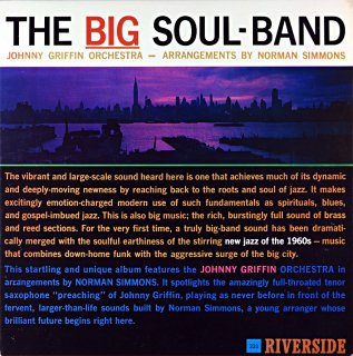 JOHNNY GRIFFIN THE BIG SOUL-BAND Original盤
