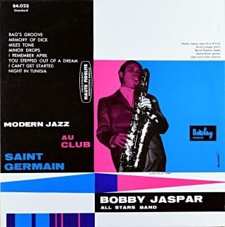 BOBBY JASPAR ALL STARS BOND (Fresh sound)