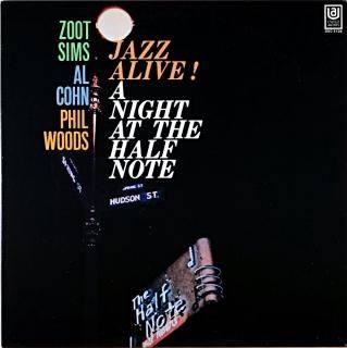 ZOOT SIMS JAZZ ALIVE A NGIHT AT THE HALF NOTE