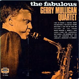 THE FABULOUS GERRY MULLIGAN QUARTET 