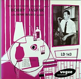 BOBBY JASPAR WITH HENRI RENAUD QUINTET 10inch