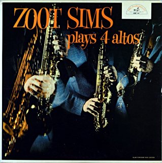 ZOOT SIMS PLAYS 4 ALTOS Original