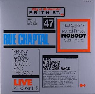 RUE CHAPTAL KENNY CLARK FRANCY BOLAND AND THE BAND