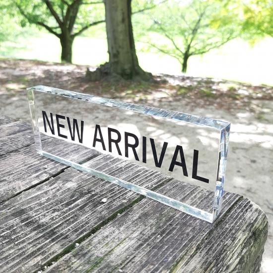 サインプレート NEW ARRIVAL - Focus on Display Store サインプレート NEW ARRIVAL - Focus on Display Store