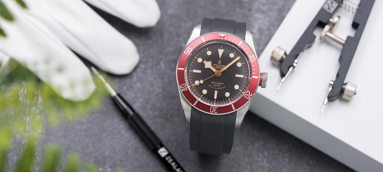 チューダー・TUDOR専用ラバーベルト-EBISU LEATHER チューダー・TUDOR専用ラバーベルト-EBISU LEATHER
