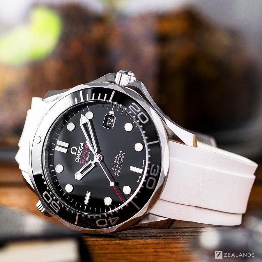 ラバーベルト：オメガシーマスター OMEGA Seamaster Diver 300m Co