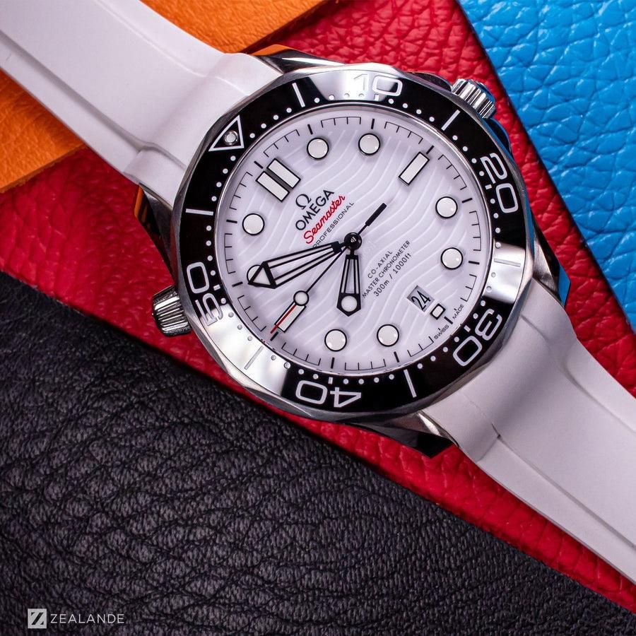 ラバーベルト:オメガシーマスター OMEGA Seamaster Diver 300m Co