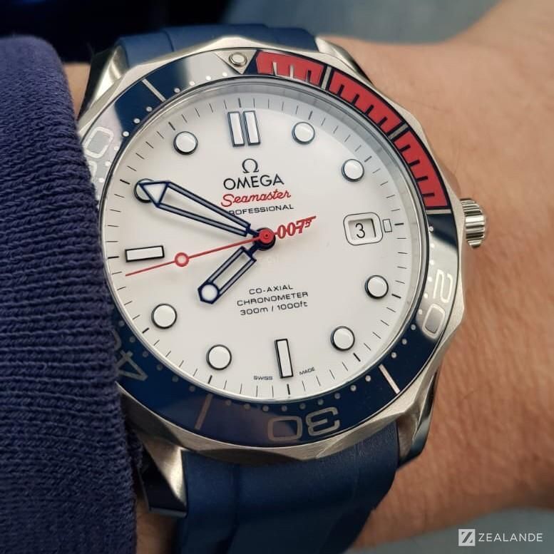 ラバーベルト：オメガシーマスター OMEGA Seamaster Diver 300m Co 