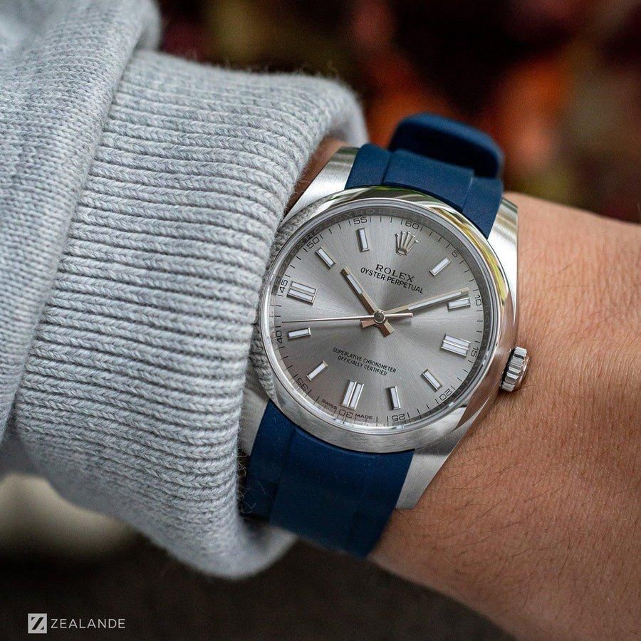 ロレックス ビーチ 純正 ベルト ブルー ロレックス ビーチ 純正 ベルト