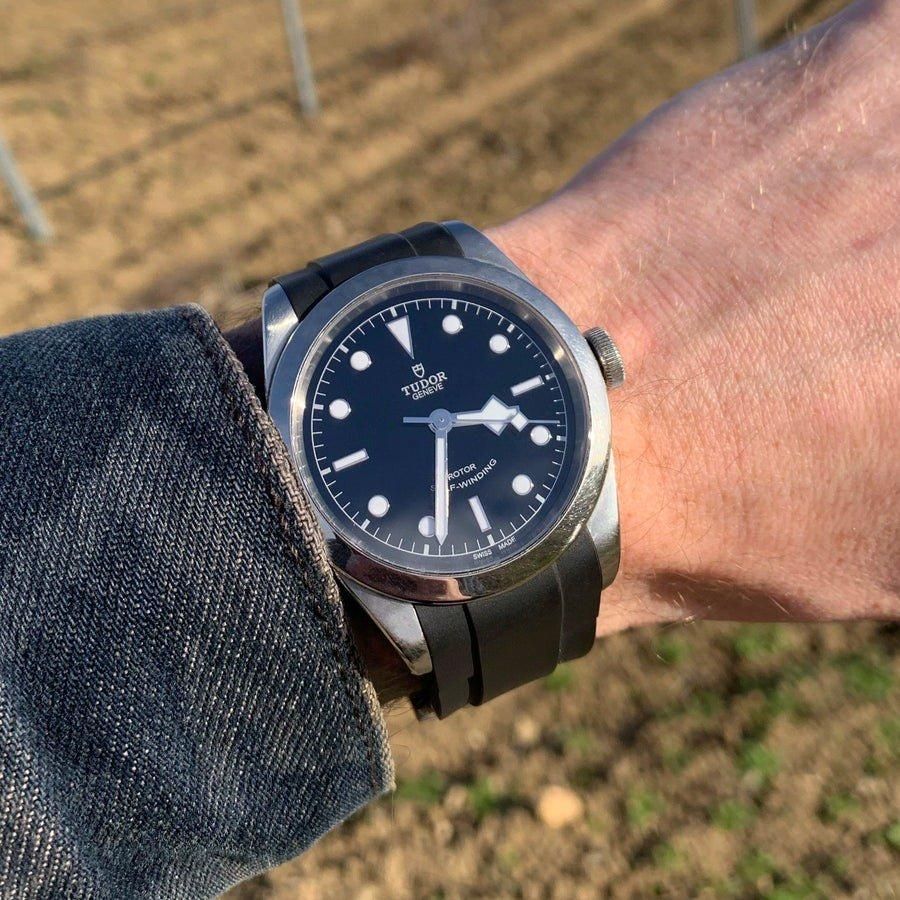 チューダー ブラックベイ 41用ラバーベルト/TUDOR Black Bay 41 チューダー ブラックベイ 41用ラバーベルト/TUDOR Black Bay 41