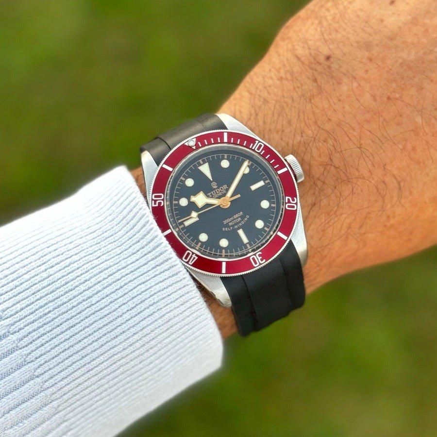 チューダー ブラックベイ 41用ラバーベルト/TUDOR Black Bay 41 チューダー ブラックベイ 41用ラバーベルト/TUDOR Black Bay 41