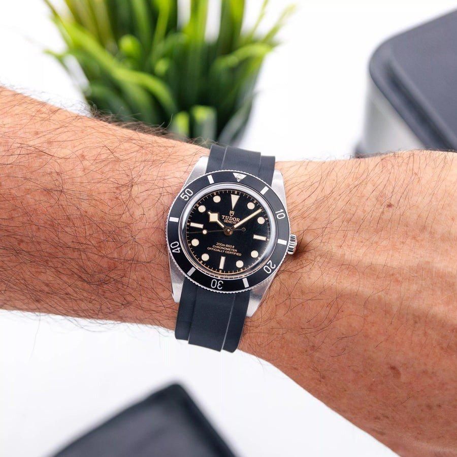 チューダー ブラックベイ54用ラバーベルト/TUDOR Black Bay 54 チューダー ブラックベイ54用ラバーベルト/TUDOR Black Bay 54
