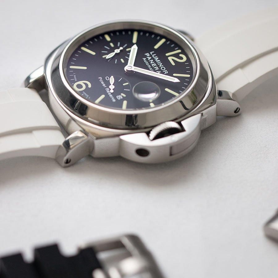 パネライ ルミノール クアランタ用ラバーベルト/ For Panerai パネライ ルミノール クアランタ用ラバーベルト/ For Panerai