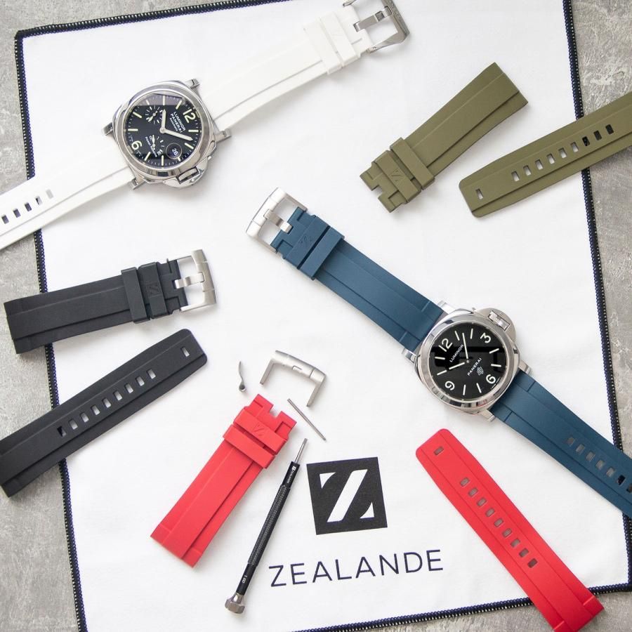 パネライ ルミノール クアランタ用ラバーベルト/ For Panerai パネライ ルミノール クアランタ用ラバーベルト/ For Panerai