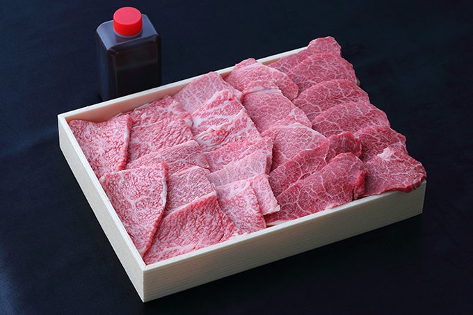 ギフト専用商品》 焼肉セット(モモ・バラ肉)(600g) - 特選黒毛和牛 平野幸一之牛 焼肉薩摩オンラインショップ