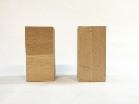 30mm基尺】 直方体 30×15×60mm 単品 - 小さな大工さん-国産の