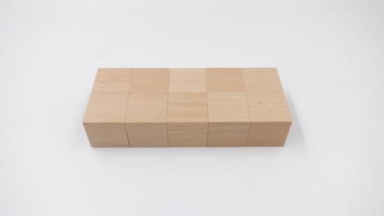 30mm基尺】30×30×30mm立方体10個セット - 小さな大工さん 30mm基尺】30×30×30mm立方体10個セット - 小さな大工さん