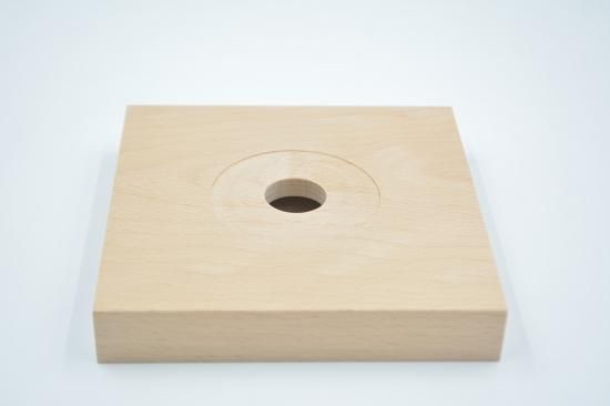 ポメころびページです＊カービング 45mm基尺】うずまきボード くぐり1(うす)付き ビー玉2個付き